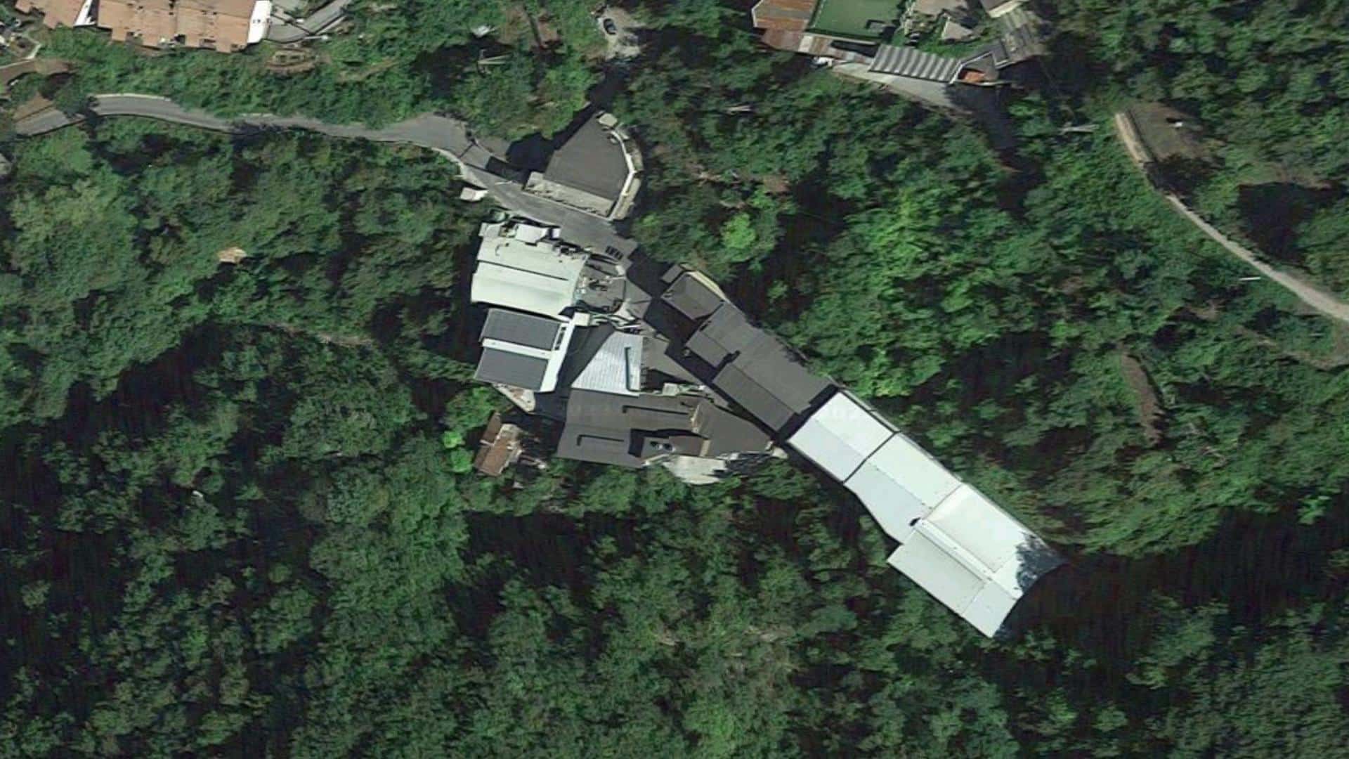 mappa satellitare dello stabilimento di Lumezzane RVD